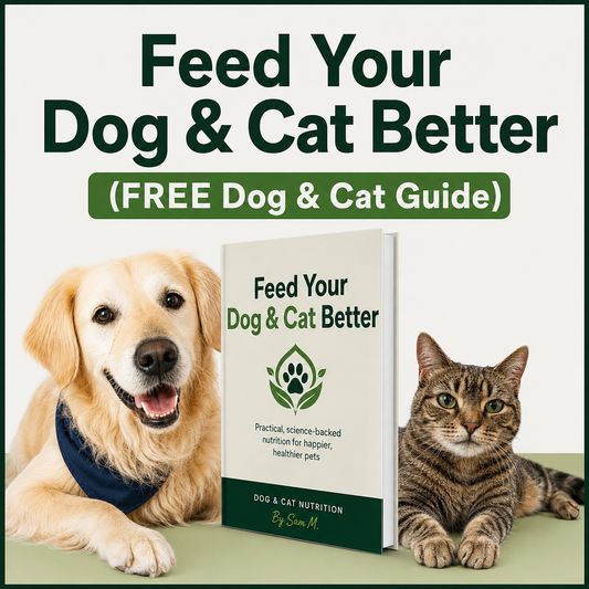 Feed Your Dog & Cat Better (FREE Dog & Cat Guide)